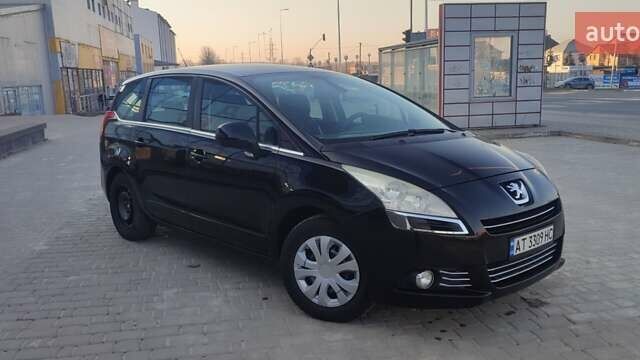 Чорний Пежо 5008, об'ємом двигуна 1.56 л та пробігом 246 тис. км за 6800 $, фото 5 на Automoto.ua