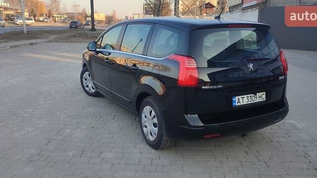 Чорний Пежо 5008, об'ємом двигуна 1.56 л та пробігом 246 тис. км за 6800 $, фото 2 на Automoto.ua