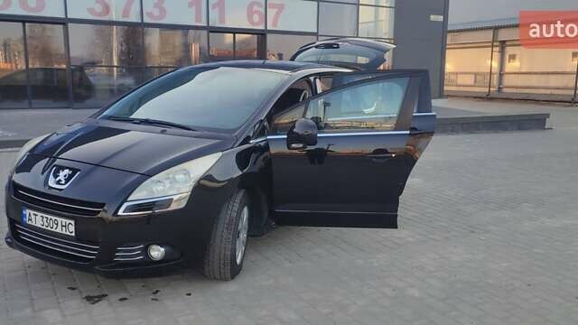 Чорний Пежо 5008, об'ємом двигуна 1.56 л та пробігом 246 тис. км за 6800 $, фото 15 на Automoto.ua