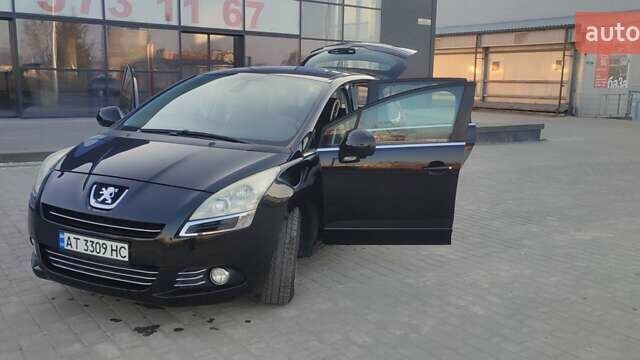 Чорний Пежо 5008, об'ємом двигуна 1.56 л та пробігом 246 тис. км за 6800 $, фото 10 на Automoto.ua