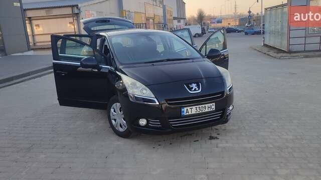 Чорний Пежо 5008, об'ємом двигуна 1.56 л та пробігом 246 тис. км за 6800 $, фото 12 на Automoto.ua