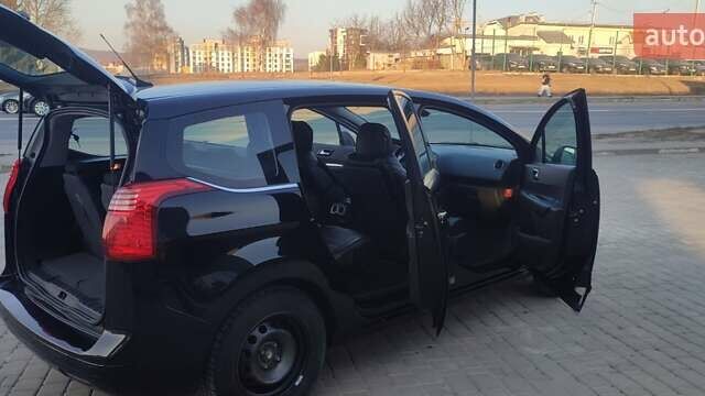 Чорний Пежо 5008, об'ємом двигуна 1.56 л та пробігом 246 тис. км за 6800 $, фото 14 на Automoto.ua