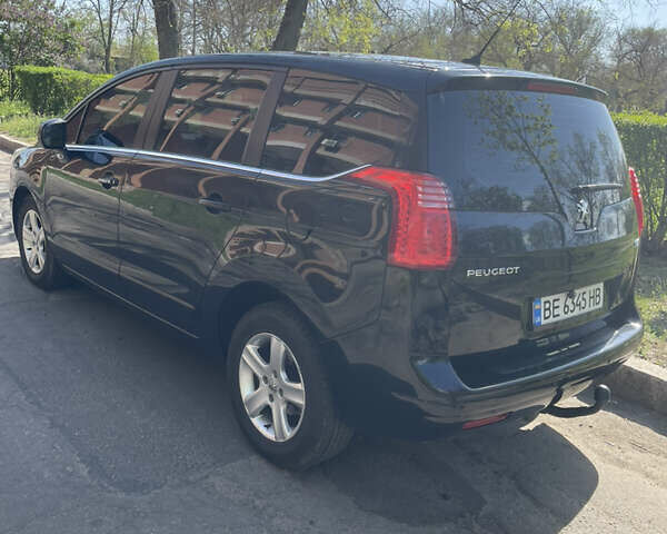 Черный Пежо 5008, объемом двигателя 1.56 л и пробегом 272 тыс. км за 8200 $, фото 4 на Automoto.ua