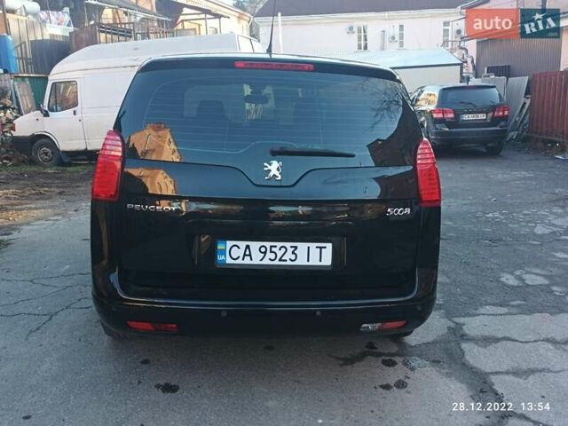 Черный Пежо 5008, объемом двигателя 1.6 л и пробегом 129 тыс. км за 6200 $, фото 3 на Automoto.ua