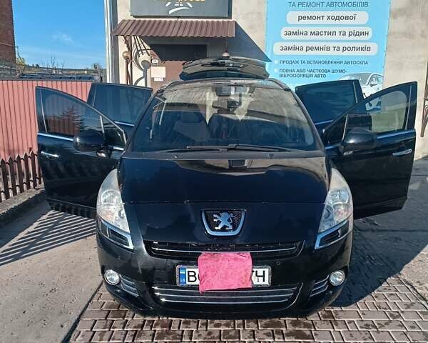 Чорний Пежо 5008, об'ємом двигуна 1.6 л та пробігом 235 тис. км за 7500 $, фото 3 на Automoto.ua