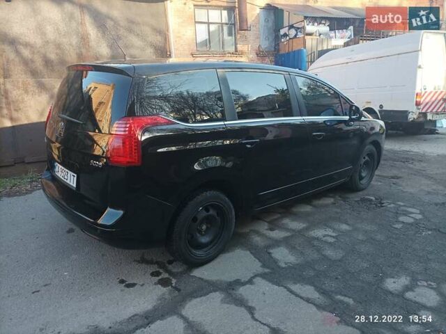 Черный Пежо 5008, объемом двигателя 1.6 л и пробегом 129 тыс. км за 6200 $, фото 4 на Automoto.ua
