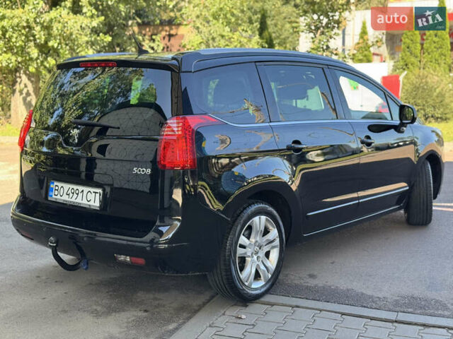 Черный Пежо 5008, объемом двигателя 1.6 л и пробегом 240 тыс. км за 6199 $, фото 4 на Automoto.ua