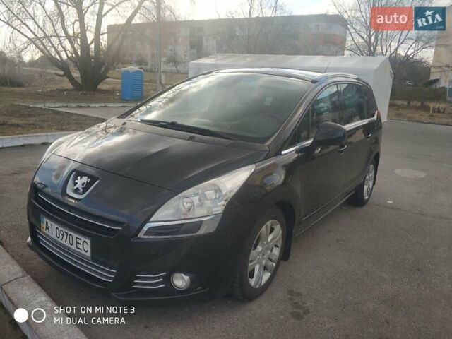 Черный Пежо 5008, объемом двигателя 2 л и пробегом 270 тыс. км за 8600 $, фото 3 на Automoto.ua