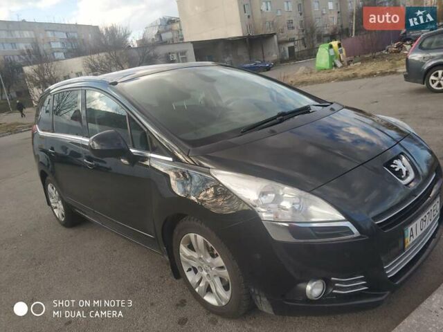 Черный Пежо 5008, объемом двигателя 2 л и пробегом 270 тыс. км за 8600 $, фото 2 на Automoto.ua