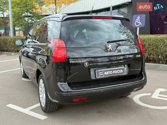 Чорний Пежо 5008, об'ємом двигуна 1.6 л та пробігом 236 тис. км за 7990 $, фото 7 на Automoto.ua