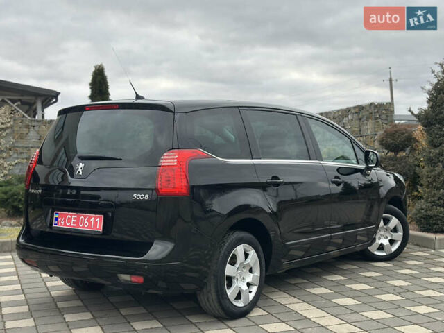 Черный Пежо 5008, объемом двигателя 1.6 л и пробегом 225 тыс. км за 8950 $, фото 31 на Automoto.ua