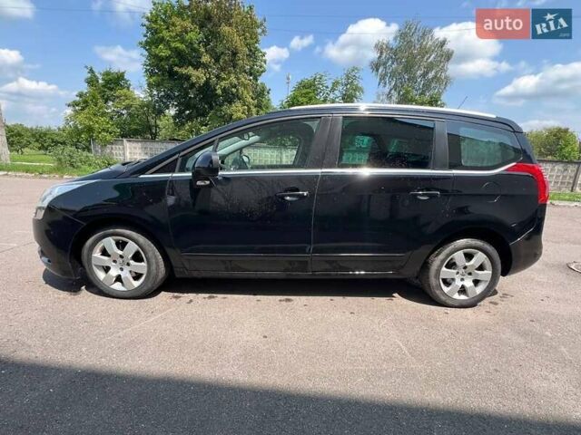 Чорний Пежо 5008, об'ємом двигуна 1.56 л та пробігом 187 тис. км за 9600 $, фото 2 на Automoto.ua