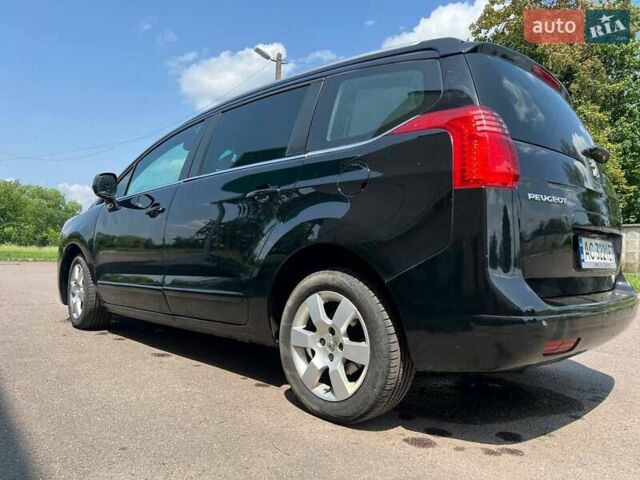 Чорний Пежо 5008, об'ємом двигуна 1.56 л та пробігом 187 тис. км за 9600 $, фото 9 на Automoto.ua