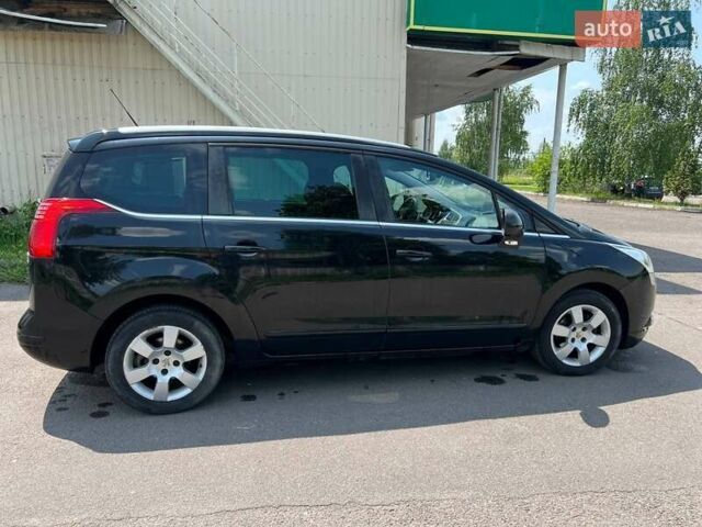 Чорний Пежо 5008, об'ємом двигуна 1.56 л та пробігом 187 тис. км за 9600 $, фото 5 на Automoto.ua