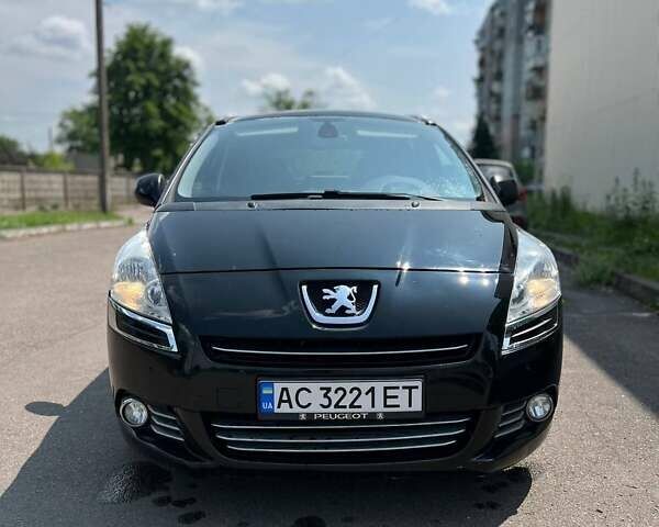 Чорний Пежо 5008, об'ємом двигуна 1.56 л та пробігом 187 тис. км за 9600 $, фото 11 на Automoto.ua