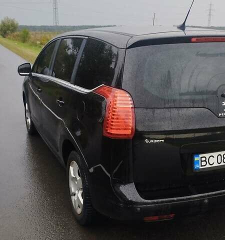 Чорний Пежо 5008, об'ємом двигуна 1.56 л та пробігом 182 тис. км за 10000 $, фото 2 на Automoto.ua