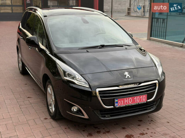 Черный Пежо 5008, объемом двигателя 1.6 л и пробегом 150 тыс. км за 12300 $, фото 7 на Automoto.ua