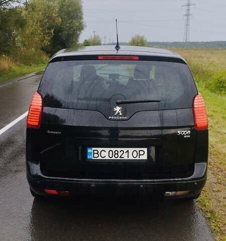 Чорний Пежо 5008, об'ємом двигуна 1.56 л та пробігом 182 тис. км за 10000 $, фото 4 на Automoto.ua