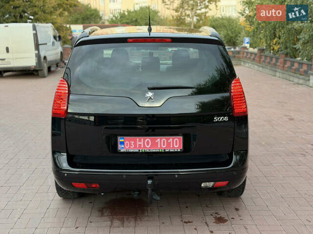 Черный Пежо 5008, объемом двигателя 1.6 л и пробегом 150 тыс. км за 12300 $, фото 5 на Automoto.ua