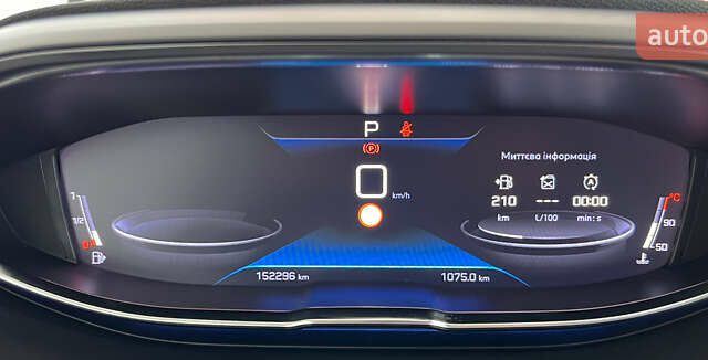 Чорний Пежо 5008, об'ємом двигуна 1.5 л та пробігом 152 тис. км за 20850 $, фото 15 на Automoto.ua