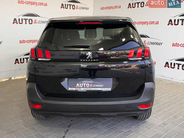 Чорний Пежо 5008, об'ємом двигуна 1.5 л та пробігом 152 тис. км за 20850 $, фото 3 на Automoto.ua