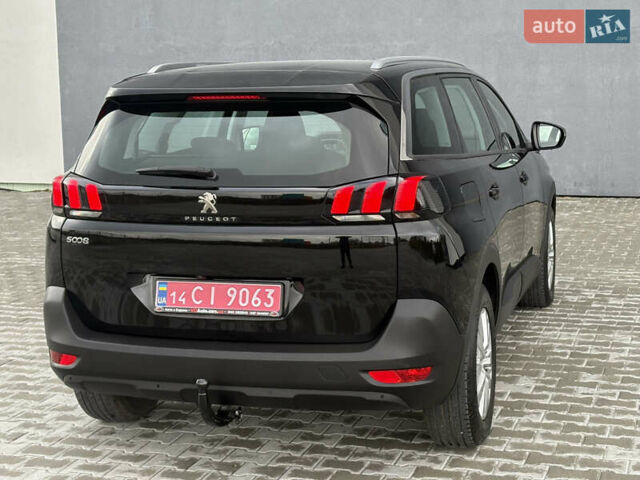 Чорний Пежо 5008, об'ємом двигуна 1.5 л та пробігом 185 тис. км за 19550 $, фото 17 на Automoto.ua
