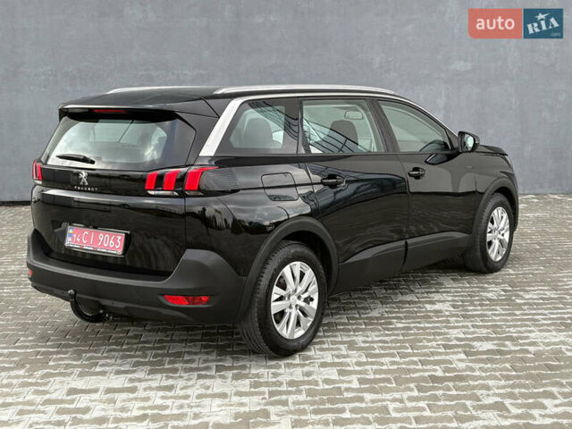 Чорний Пежо 5008, об'ємом двигуна 1.5 л та пробігом 185 тис. км за 19550 $, фото 20 на Automoto.ua
