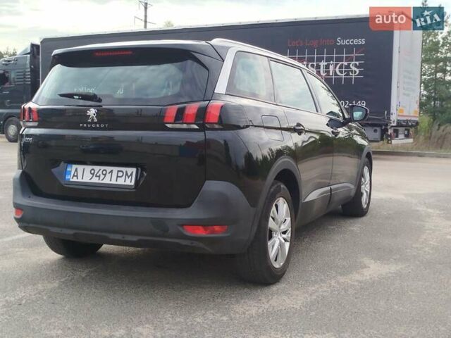 Чорний Пежо 5008, об'ємом двигуна 1.56 л та пробігом 115 тис. км за 18800 $, фото 4 на Automoto.ua