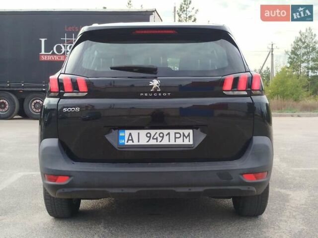 Чорний Пежо 5008, об'ємом двигуна 1.56 л та пробігом 115 тис. км за 18800 $, фото 44 на Automoto.ua
