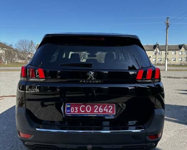 Чорний Пежо 5008, об'ємом двигуна 1.56 л та пробігом 250 тис. км за 18500 $, фото 12 на Automoto.ua