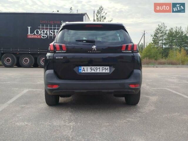 Чорний Пежо 5008, об'ємом двигуна 1.56 л та пробігом 115 тис. км за 18800 $, фото 7 на Automoto.ua