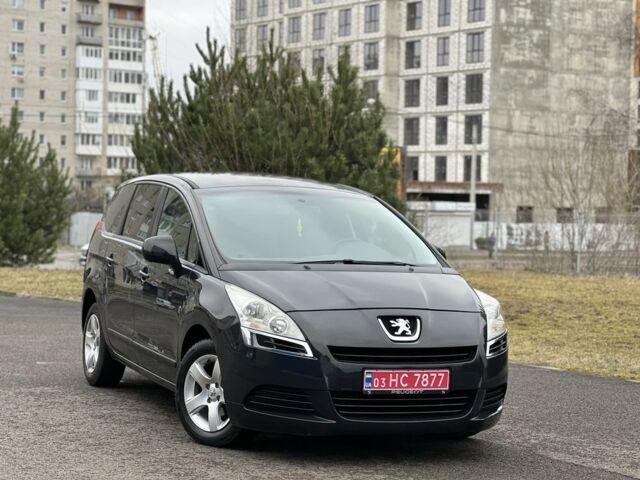 Чорний Пежо 5008, об'ємом двигуна 1.6 л та пробігом 232 тис. км за 6650 $, фото 1 на Automoto.ua