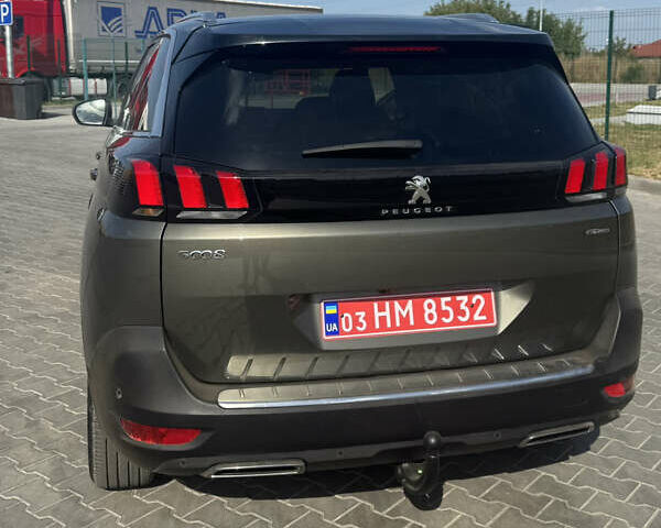 Коричневый Пежо 5008, объемом двигателя 1.5 л и пробегом 157 тыс. км за 22900 $, фото 18 на Automoto.ua
