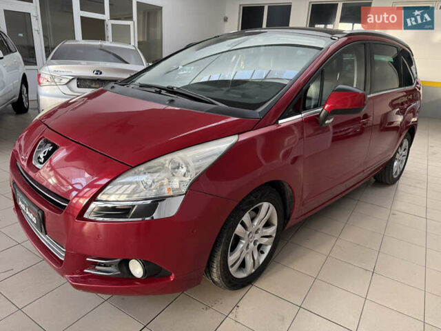 Красный Пежо 5008, объемом двигателя 1.6 л и пробегом 194 тыс. км за 7400 $, фото 5 на Automoto.ua