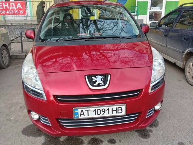 Красный Пежо 5008, объемом двигателя 1.6 л и пробегом 280 тыс. км за 7150 $, фото 2 на Automoto.ua