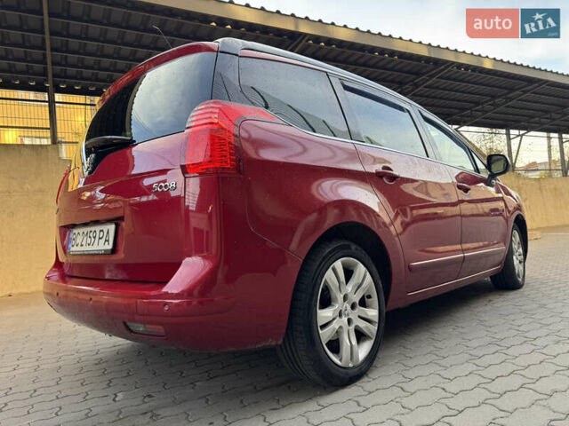 Красный Пежо 5008, объемом двигателя 2 л и пробегом 315 тыс. км за 8500 $, фото 6 на Automoto.ua