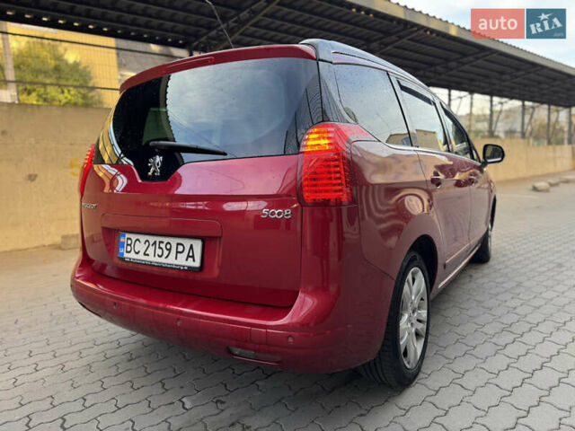 Красный Пежо 5008, объемом двигателя 2 л и пробегом 315 тыс. км за 8500 $, фото 5 на Automoto.ua
