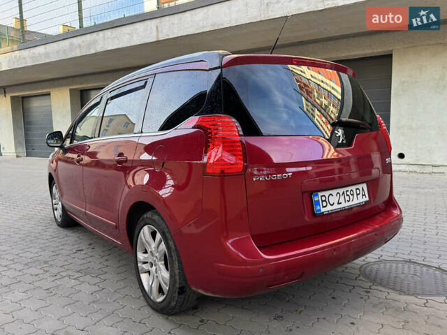 Красный Пежо 5008, объемом двигателя 2 л и пробегом 315 тыс. км за 8500 $, фото 14 на Automoto.ua