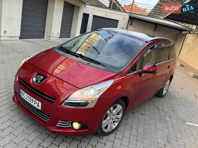 Красный Пежо 5008, объемом двигателя 2 л и пробегом 315 тыс. км за 8500 $, фото 10 на Automoto.ua