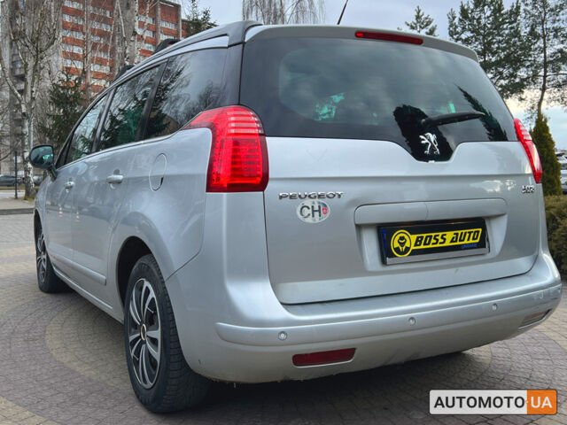Серый Пежо 5008, объемом двигателя 2 л и пробегом 326 тыс. км за 8600 $, фото 4 на Automoto.ua
