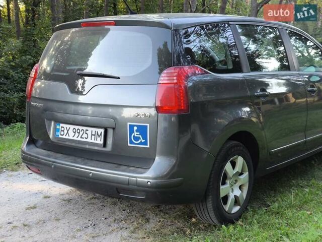 Серый Пежо 5008, объемом двигателя 2 л и пробегом 225 тыс. км за 9594 $, фото 23 на Automoto.ua