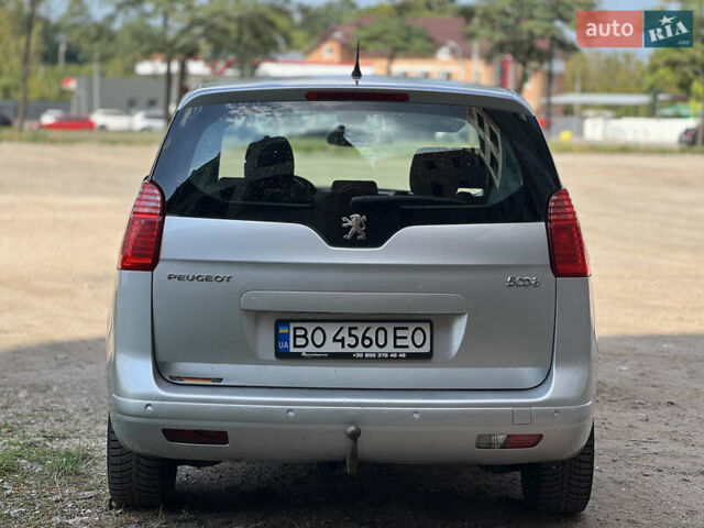 Серый Пежо 5008, объемом двигателя 1.6 л и пробегом 280 тыс. км за 6990 $, фото 3 на Automoto.ua