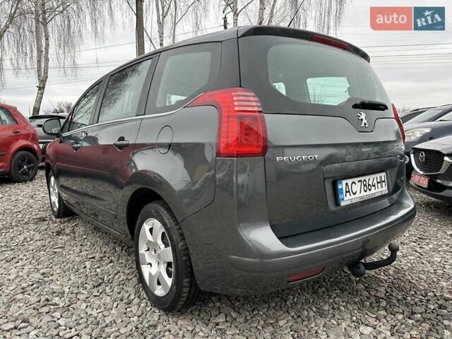 Серый Пежо 5008, объемом двигателя 1.6 л и пробегом 280 тыс. км за 7800 $, фото 2 на Automoto.ua