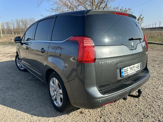 Сірий Пежо 5008, об'ємом двигуна 1.6 л та пробігом 265 тис. км за 7600 $, фото 8 на Automoto.ua