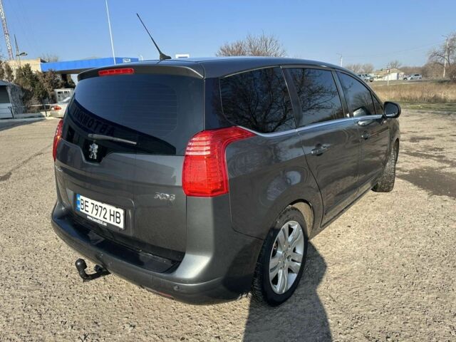 Сірий Пежо 5008, об'ємом двигуна 1.6 л та пробігом 265 тис. км за 7600 $, фото 9 на Automoto.ua