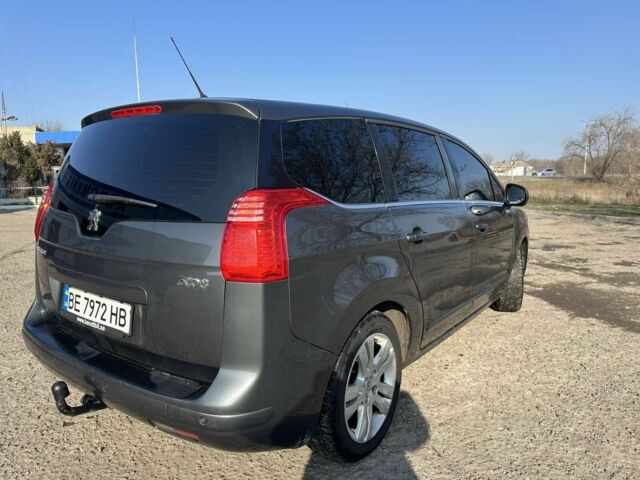 Сірий Пежо 5008, об'ємом двигуна 1.6 л та пробігом 265 тис. км за 7600 $, фото 1 на Automoto.ua