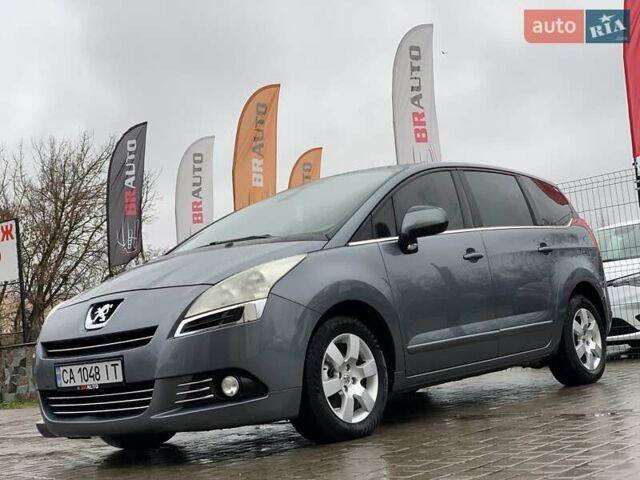 Серый Пежо 5008, объемом двигателя 1.6 л и пробегом 276 тыс. км за 7999 $, фото 1 на Automoto.ua