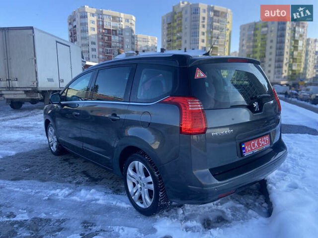 Серый Пежо 5008, объемом двигателя 1.6 л и пробегом 191 тыс. км за 7850 $, фото 2 на Automoto.ua