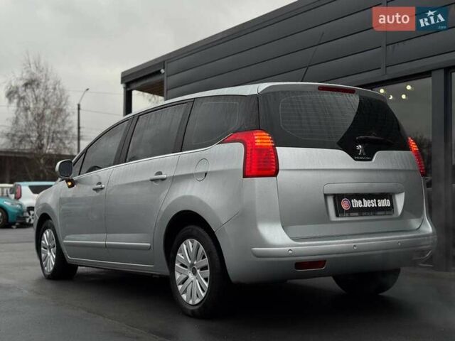 Серый Пежо 5008, объемом двигателя 1.6 л и пробегом 232 тыс. км за 6600 $, фото 11 на Automoto.ua