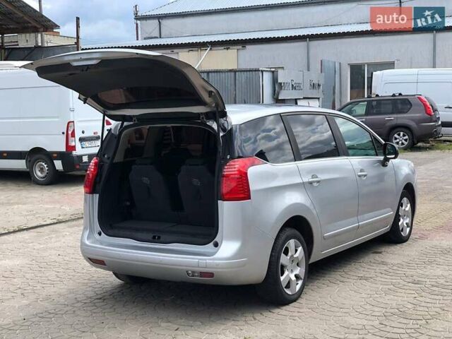 Серый Пежо 5008, объемом двигателя 1.6 л и пробегом 217 тыс. км за 6500 $, фото 8 на Automoto.ua